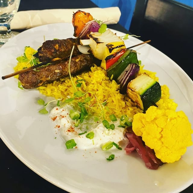 Kabobs Chicken.